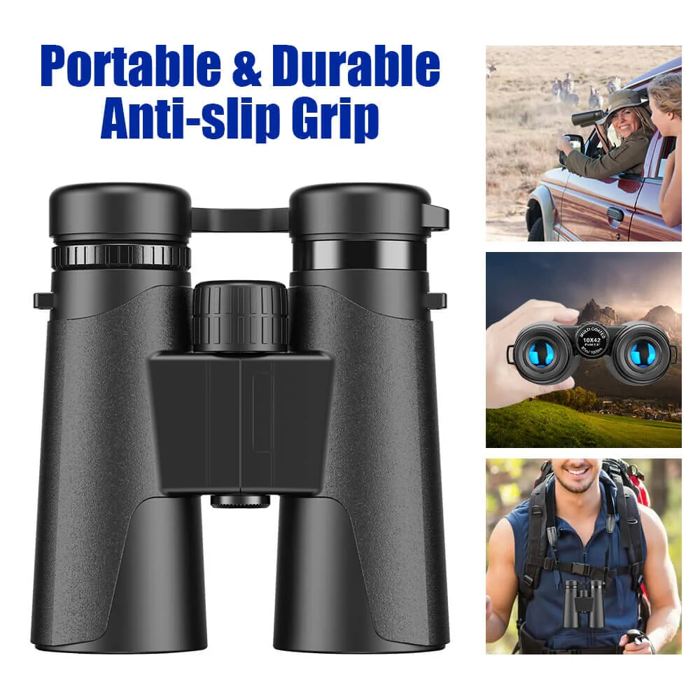 10X42 HD Binoculars, High Magnification, Clear Vision - Image 5