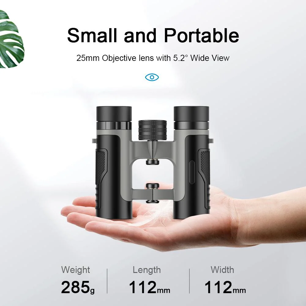 Pocket Compact Wide View 10X25 Binoculars - Image 6