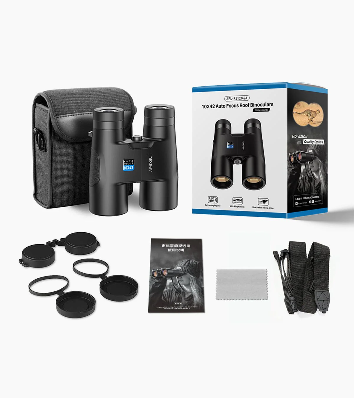 RB10X42A Auto Focus Binoculars - Image 9