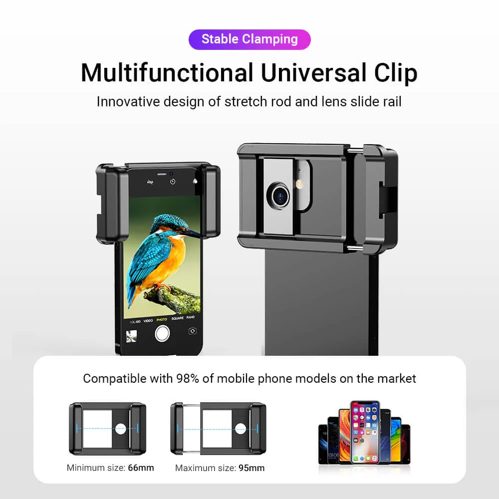 Enhanced 60X Phone Telephoto Lens Kit - Image 4