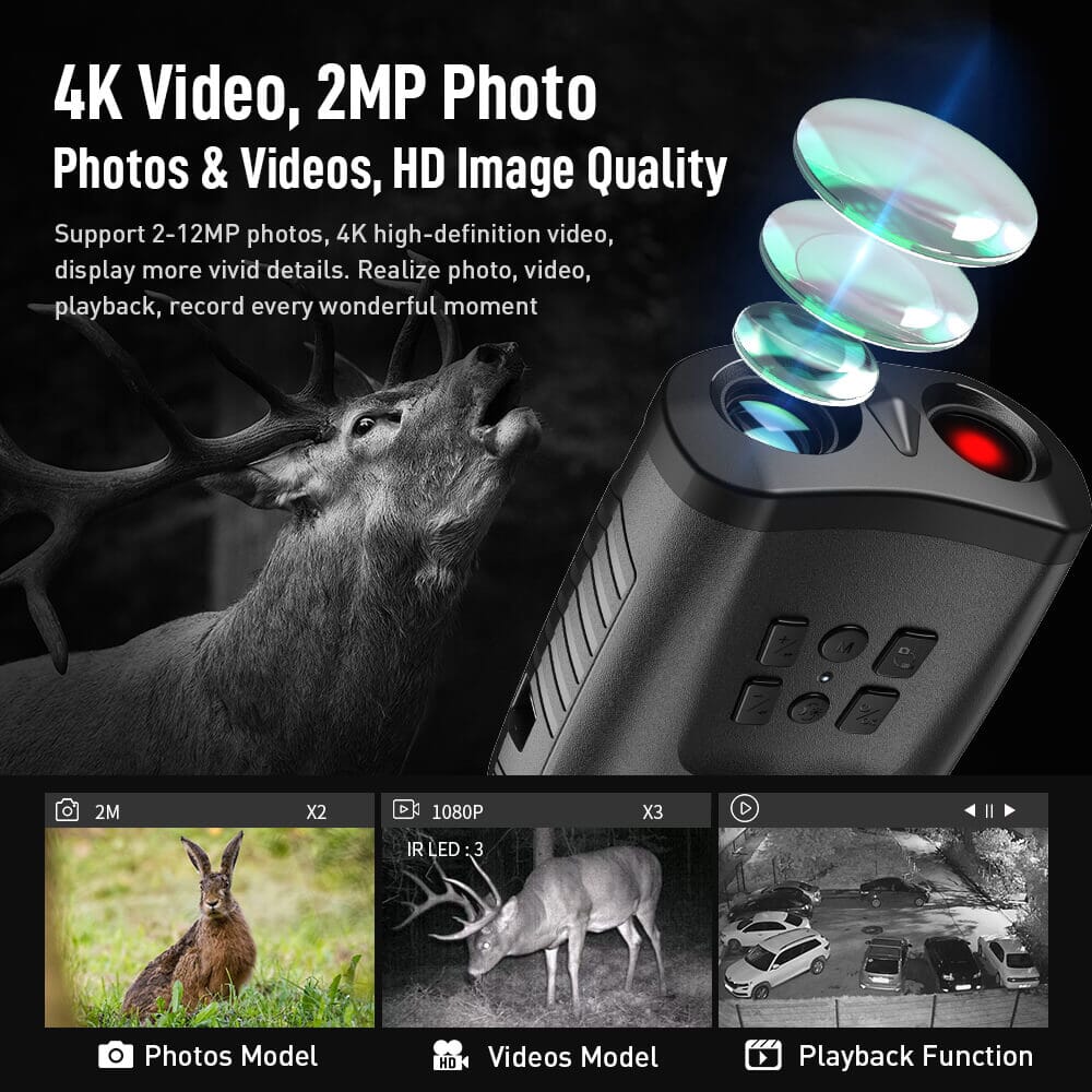 NV009 New Owl-inspired 4K HD Digital Night Vision Goggles - Image 10