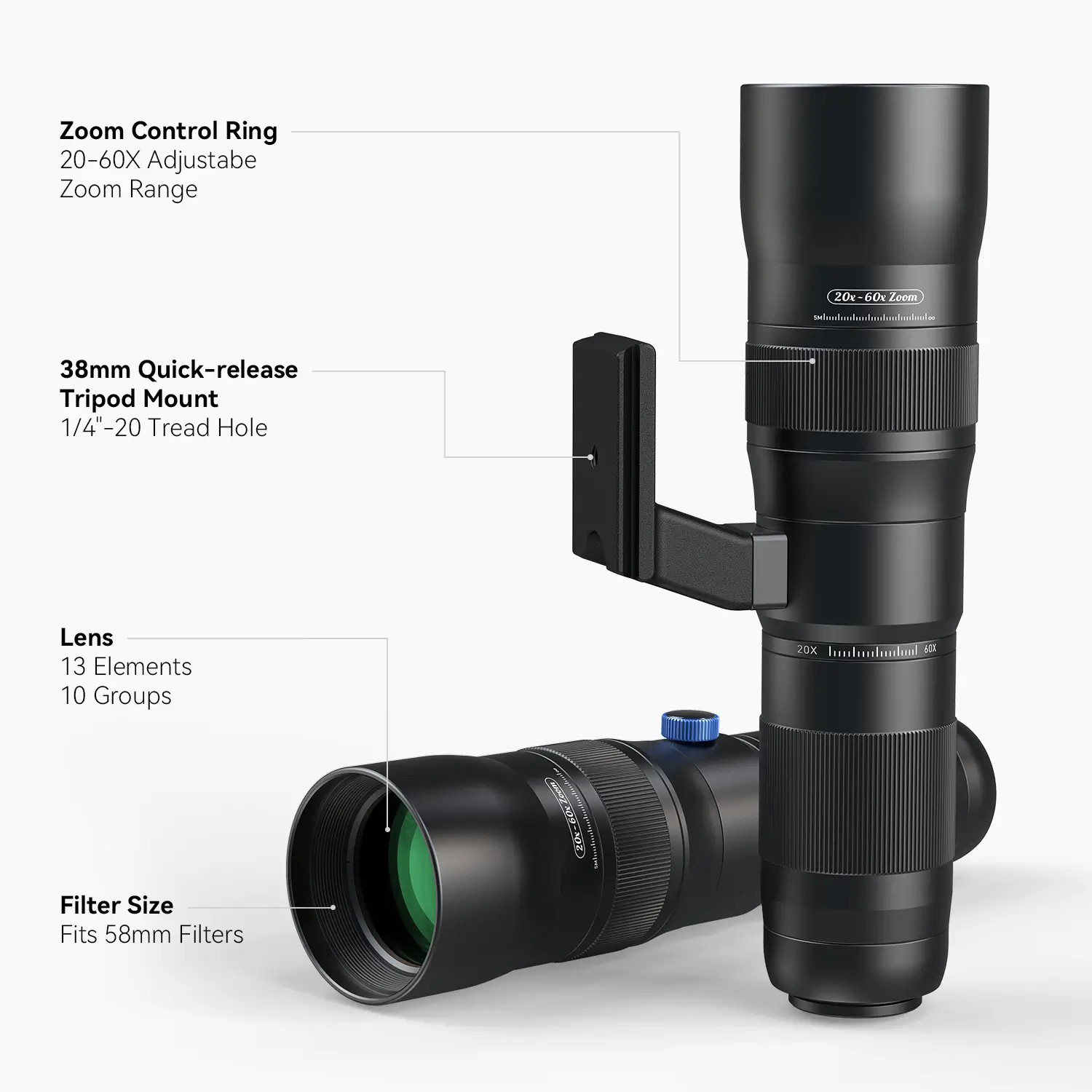 TeleCular 20-60X Zoom Lens - Image 6
